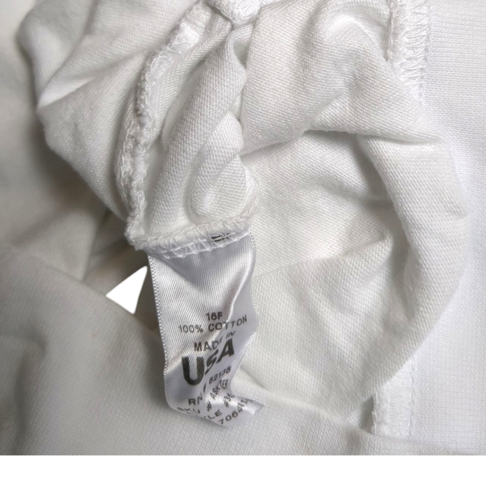 Fresh Produce White 100% Cotton Tiered Ruffle Skirt XXL - Picture 9 of 10